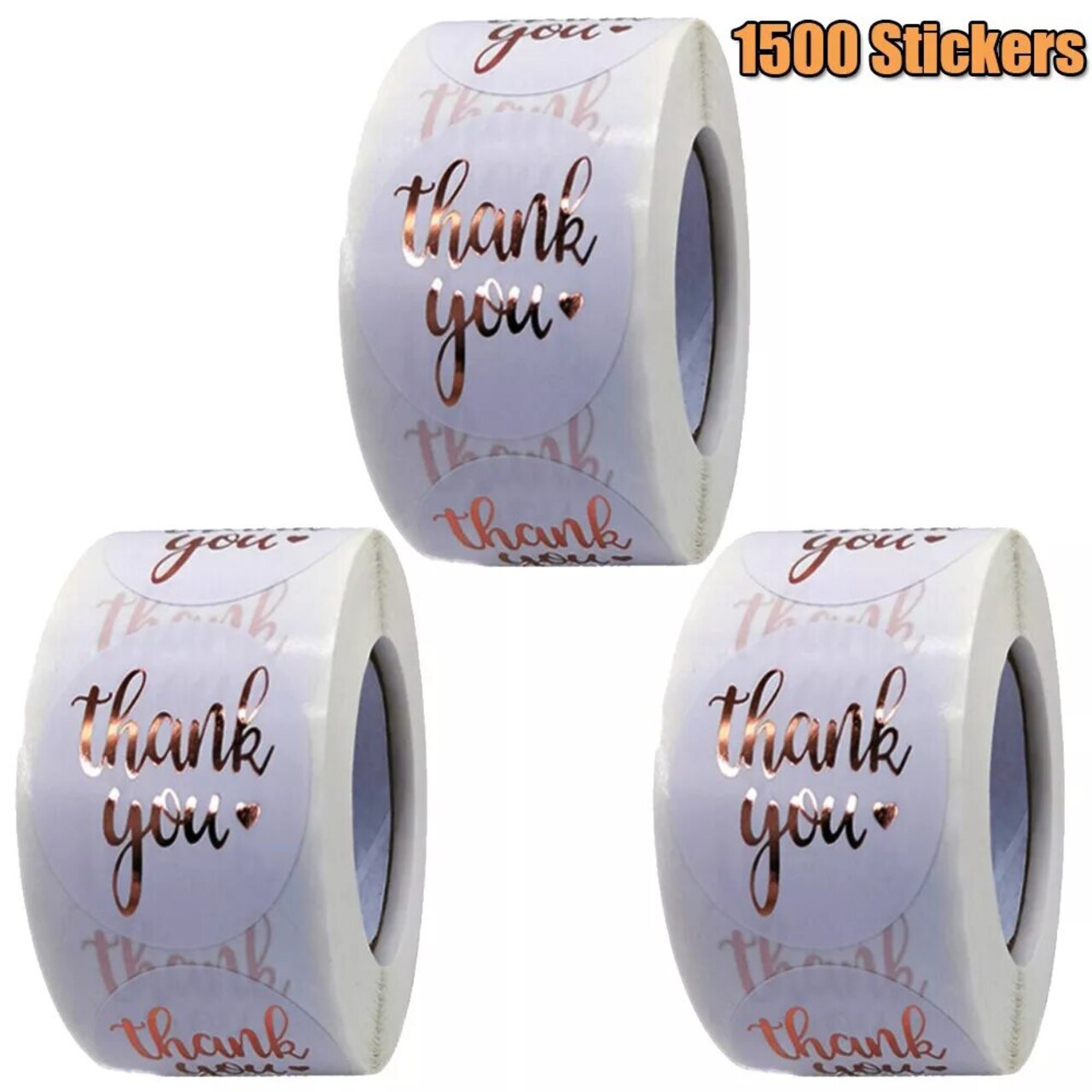 Kitcheniva Thank You For Stickers Business Envelope Gift Label